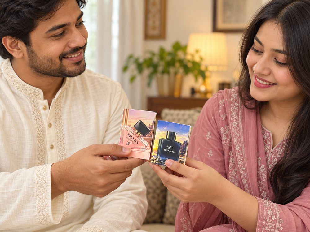 প্রিয়জনের হাতে উপহার তুলে দেওয়া